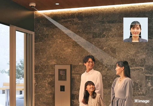 手ぶらでエントランスが開く